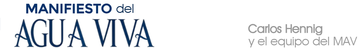 Manifiesto del Agua Viva — Logo